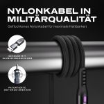 STATIK PowerPivot Pro Braided Rotating USB-C Cable Black 3m -  Καλώδια στο Twiinshop