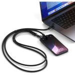 Satechi OntheGo Crossbody Lanyard Cable Black -  Διάφορα Αξεσουάρ στο Twiinshop