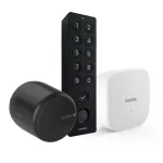 Tedee Go 2 Black with Bridge and Keypad Pro Black -  Αυτοματισμοί Σπιτιού στο Twiinshop