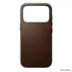 Nomad Traditional Leather Case iPhone 17/ 18 Pro Brown -  iPhone στο Twiinshop