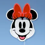 Yellowpop Disney Minnie Printed Face -  Wall Light στο Twiinshop