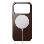 Nomad Traditional Leather Case iPhone 17 Pro Rustic Brown Horween -  iPhone στο Twiinshop