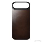 Nomad Magnetic Leather Back MagSafe iPhone Air Rustic Brown Horween -  iPhone στο Twiinshop
