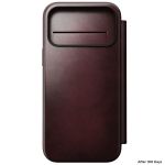 Nomad Modern Leather Folio iPhone 17 Pro Max Burgundy Horween -  iPhone στο Twiinshop
