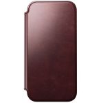 Nomad Modern Leather Folio iPhone 17 Pro Max Burgundy Horween -  iPhone στο Twiinshop