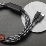 Native Union Belt Cable 140W USB-C to USB-C 2m Zebra -  Καλώδια στο Twiinshop