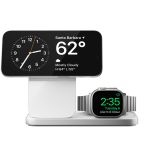 Nomad Stand One Max V4 Qi2.2 with MagSafe Silver -  Ασύρματοι Φορτιστές στο Twiinshop