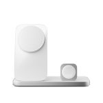 Nomad Stand One Max V4 Qi2.2 with MagSafe Silver -  Ασύρματοι Φορτιστές στο Twiinshop