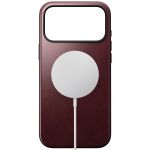 Nomad Modern Leather Case iPhone 17 Pro Max Burgundy Horween -  iPhone στο Twiinshop