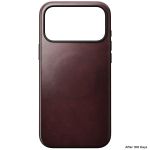 Nomad Modern Leather Case iPhone 17 Pro Max Burgundy Horween -  iPhone στο Twiinshop