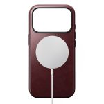 Nomad Modern Leather Case iPhone 17 Pro Burgundy Horween -  iPhone στο Twiinshop