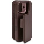 Decoded Leather Detachable Wallet iPhone 17 Chocolate Brown -  iPhone στο Twiinshop