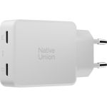 Native Union 65W USB-C Fast GaN Pocket Charger White -  Φορτιστές Τοίχου στο Twiinshop