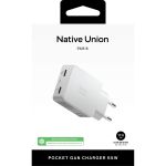 Native Union 65W USB-C Fast GaN Pocket Charger White -  Φορτιστές Τοίχου στο Twiinshop