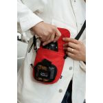 Long Weekend Crossbody Camera Pouch Red -  Sling / Shoulder Bag στο Twiinshop