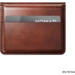 Nomad Card Wallet Plus Horween Leather Olde Dublin -  Wallet στο Twiinshop