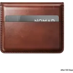 Nomad Card Wallet Plus Horween Leather Olde Dublin -  Wallet στο Twiinshop