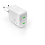 PURO MiniPro Wall Charger GaN - 2 x USB-C 35W PD Wall Charger (White) -  Φορτιστές Τοίχου στο Twiinshop
