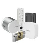 Tedee Set GO2 Alu Silver, Bridge Keypad White, Door Sensor Black, EXXO -  Αυτοματισμοί Σπιτιού στο Twiinshop