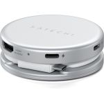 Satechi OntheGo 5-in-1 Multiport Adapter Silver -  Laptop Adapter / HUB στο Twiinshop