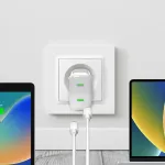 PURO MiniPro Wall Charger GaN - 2 x USB-C 35W PD Wall Charger (White) -  Φορτιστές Τοίχου στο Twiinshop