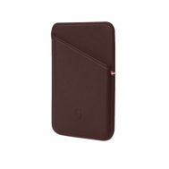Decoded MagSafe Card Sleeve Brown