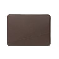 Decoded Leather Frame Sleeve for MacBook 16-inch Chocolate Brown
