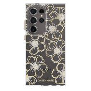 Case-Mate Floral Gems - Case for Samsung Galaxy S24 Ultra (Gold)