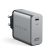 Satechi 100W USB-C PD GaN Wall Charger Space Gray -  Φορτιστές Τοίχου στο Twiinshop