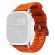 Nomad Rugged Strap Ultra Orange Connector Silver 42/44/45/49mm -  Λουράκια για Apple Watch στο Twiinshop