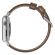 Nomad Strap Modern Leather Brown Connector Silver 42/44/45/49mm -  Λουράκια για Apple Watch στο Twiinshop