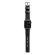 Nomad Strap Modern Leather Black Connector Silver 42/44/45/49mm -  Λουράκια για Apple Watch στο Twiinshop