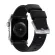 Nomad Active Leather Band Pro Black Connectr Silver 42/44/45/49mm -  Λουράκια για Apple Watch στο Twiinshop