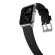 Nomad Active Leather Band Pro Black Connectr Silver 42/44/45/49mm -  Λουράκια για Apple Watch στο Twiinshop