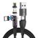 STATIK 360Pro Braided Rotating 3 magnetic tips 6-in-1 Cable Black 2m -  Καλώδια στο Twiinshop