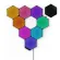 Nanoleaf Shapes Hexagons Ultra Black Starter Kit - 9PK -  Φωτισμός στο Twiinshop