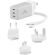 Alogic 3x67 Rapid Power 67W Multi Country Travel Charger -  Φορτιστές  στο Twiinshop