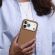 Vonmählen Vegan Leather Case iPhone 17 Pro Max Brown -  iPhone στο Twiinshop