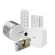Tedee Set GO2 Alu Silver, Bridge Keypad + Door Sensor White, EXXO -  Αυτοματισμοί Σπιτιού στο Twiinshop